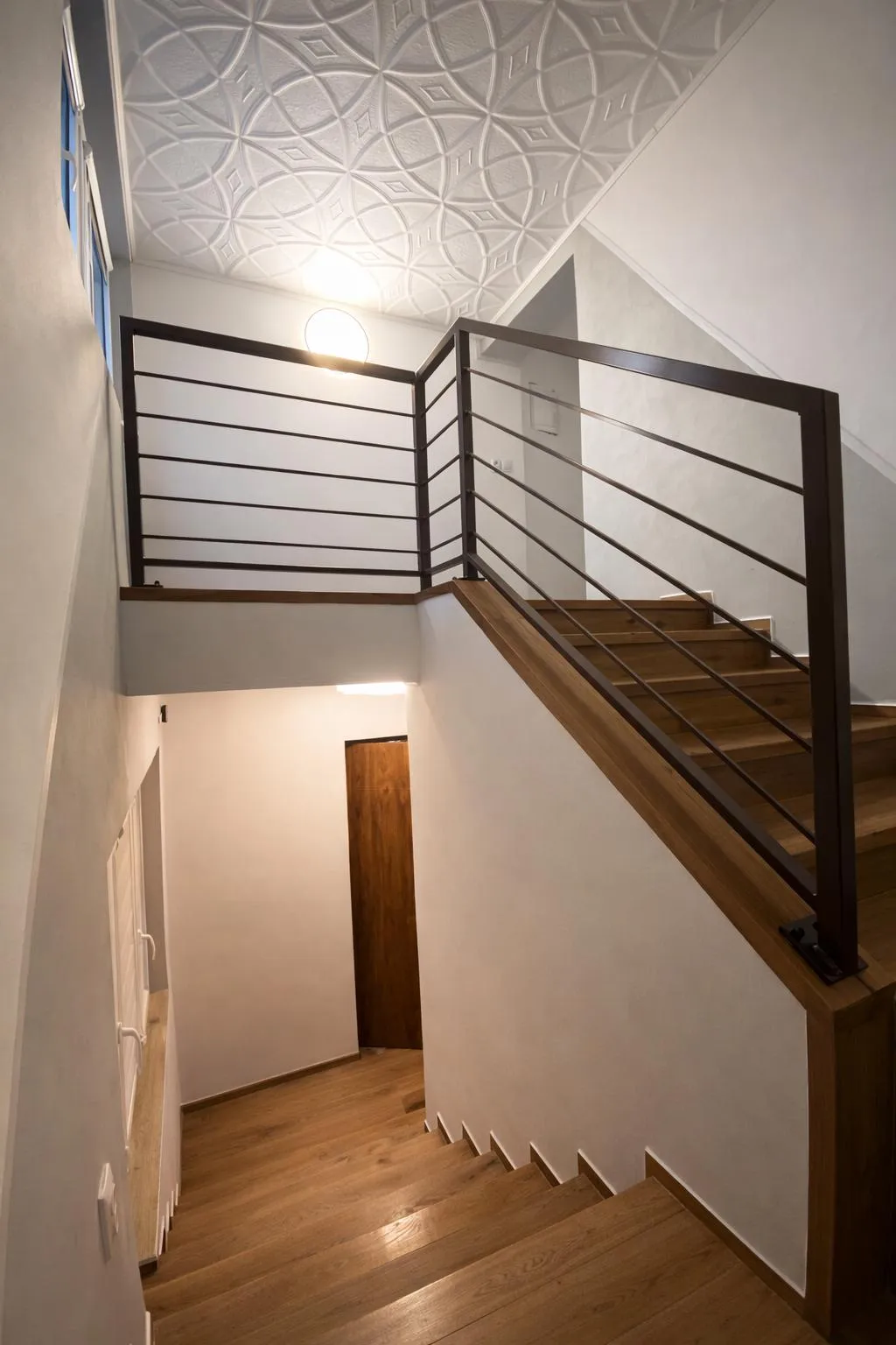 Interiérové ocelové zábradlí, Litošice — foto 1, Litošice