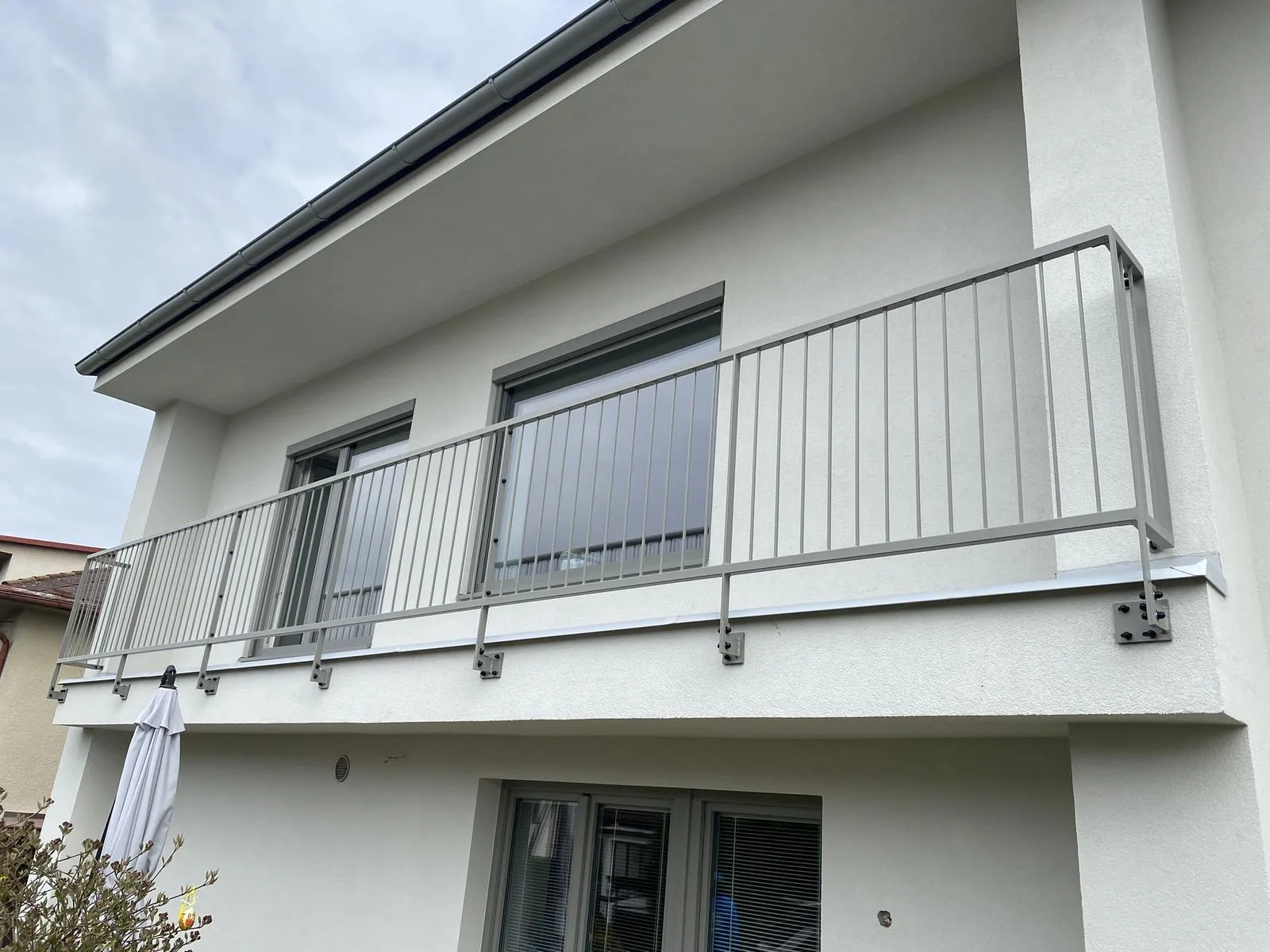 Exteriérové ocelové zábradlí, Postupice — foto 4, Postupice