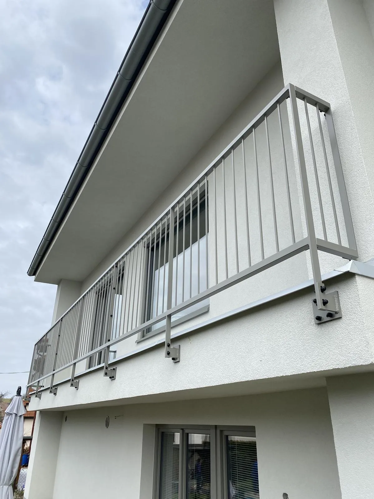 Exteriérové ocelové zábradlí, Postupice — foto 5, Postupice