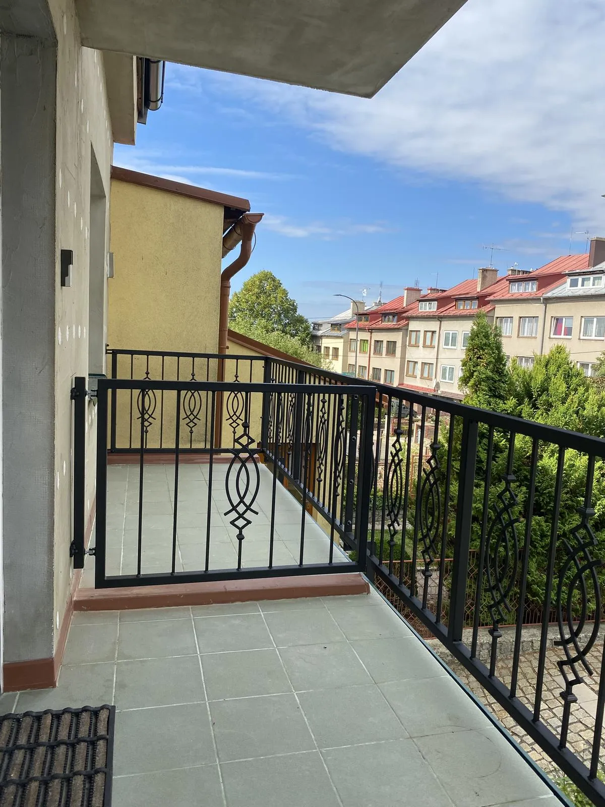 Kované exteriérové ocelové zábradlí, Žďár nad Sázavou — foto 1, Žďár nad Sázavou